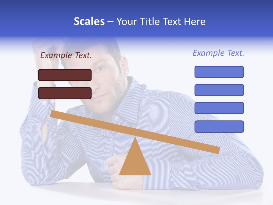 Individuality Closeup Indoors PowerPoint Template