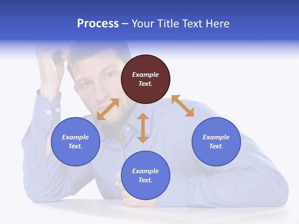 Individuality Closeup Indoors PowerPoint Template