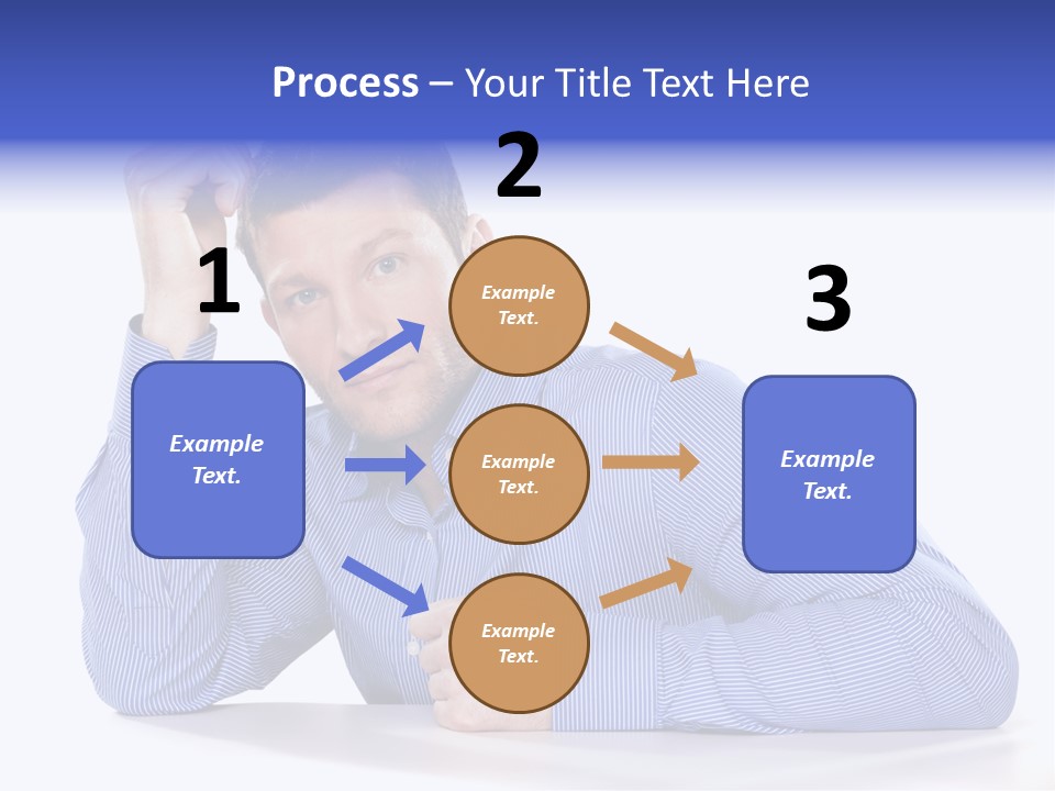 Individuality Closeup Indoors PowerPoint Template