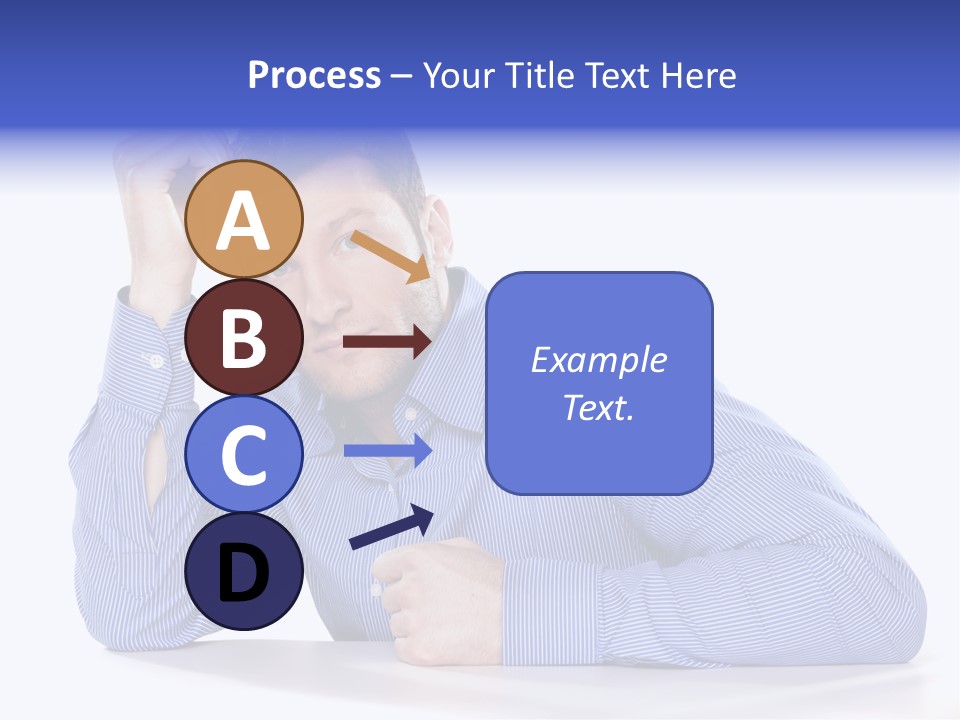 Individuality Closeup Indoors PowerPoint Template