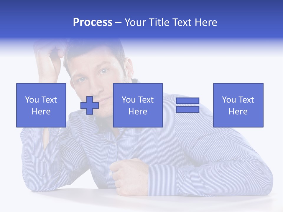 Individuality Closeup Indoors PowerPoint Template