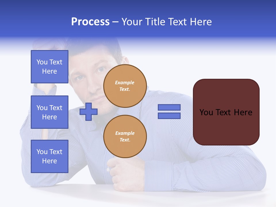 Individuality Closeup Indoors PowerPoint Template