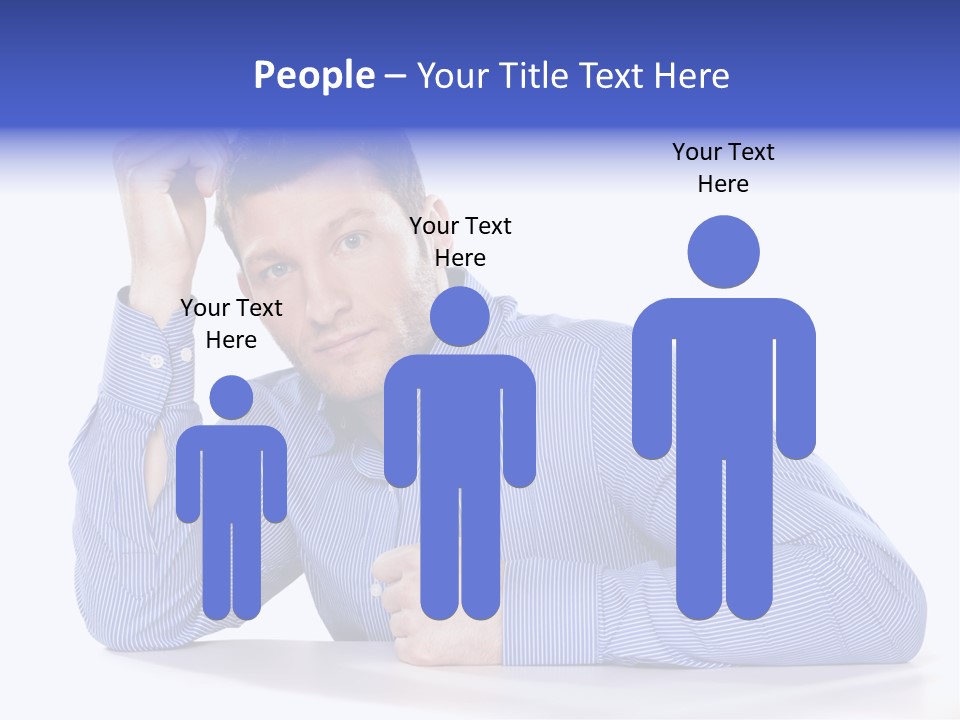 Individuality Closeup Indoors PowerPoint Template