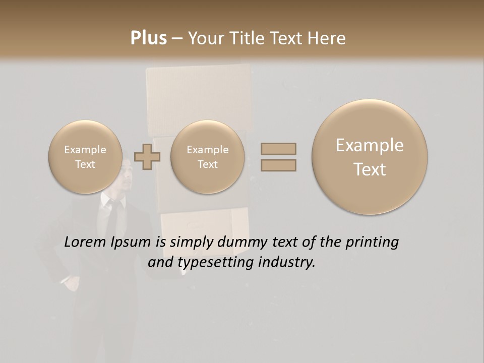 Concept Work Lift PowerPoint Template