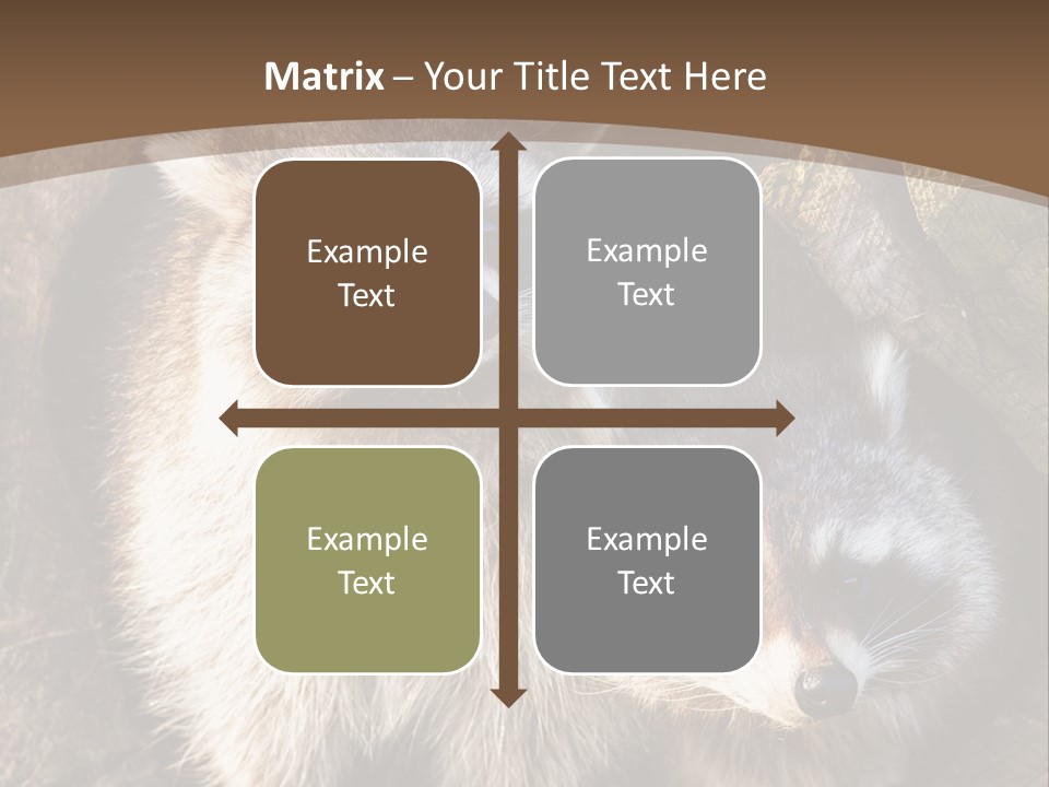 Scared Animal Omnivore PowerPoint Template