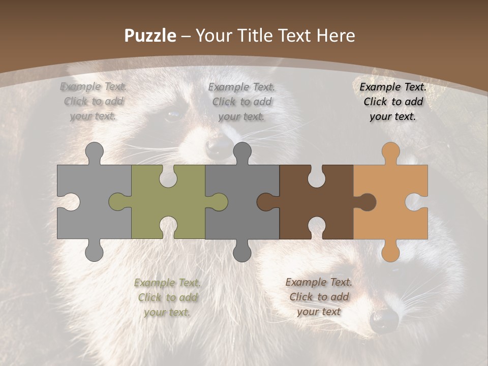 Scared Animal Omnivore PowerPoint Template