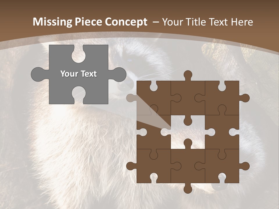 Scared Animal Omnivore PowerPoint Template