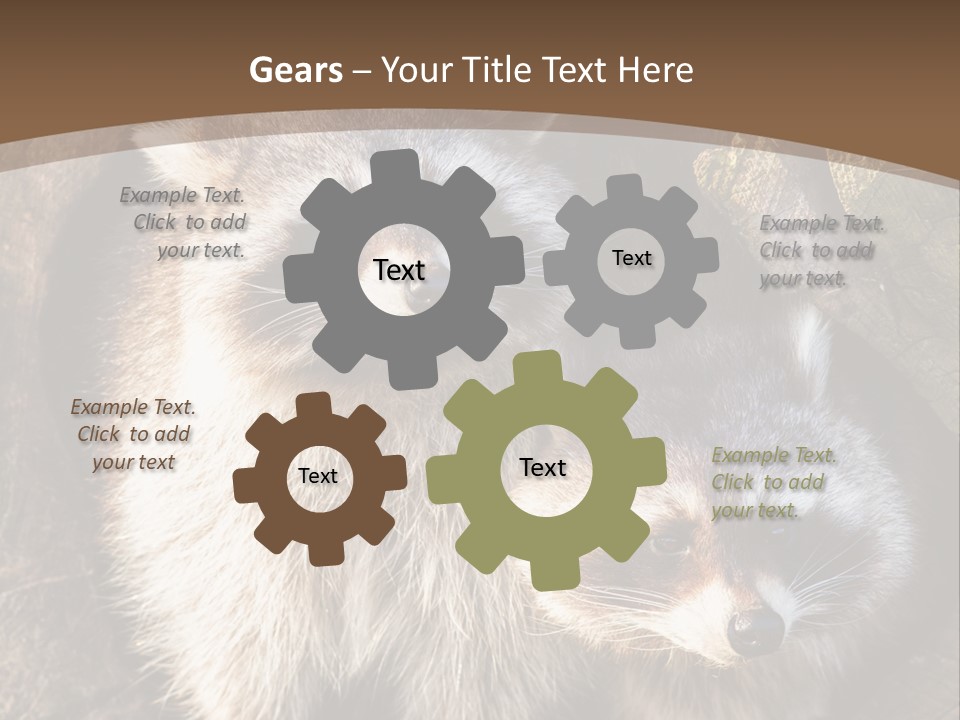 Scared Animal Omnivore PowerPoint Template
