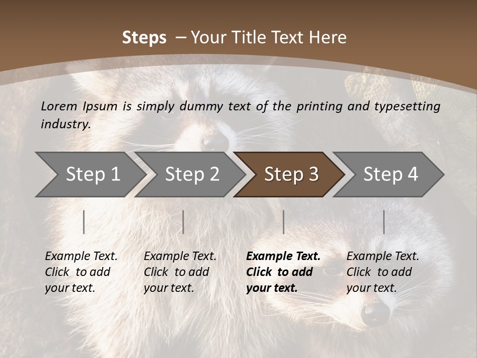 Scared Animal Omnivore PowerPoint Template
