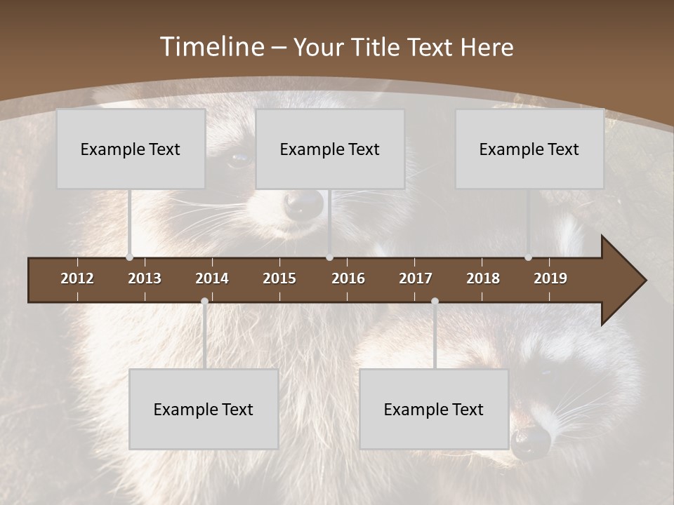Scared Animal Omnivore PowerPoint Template