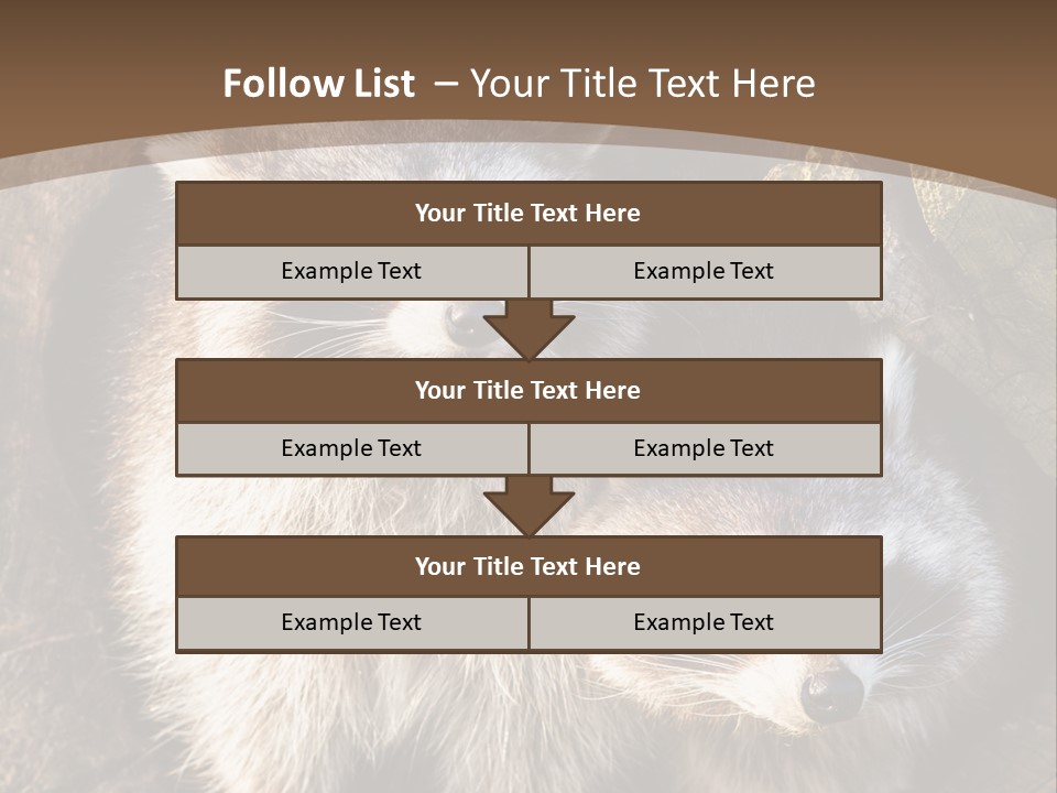 Scared Animal Omnivore PowerPoint Template