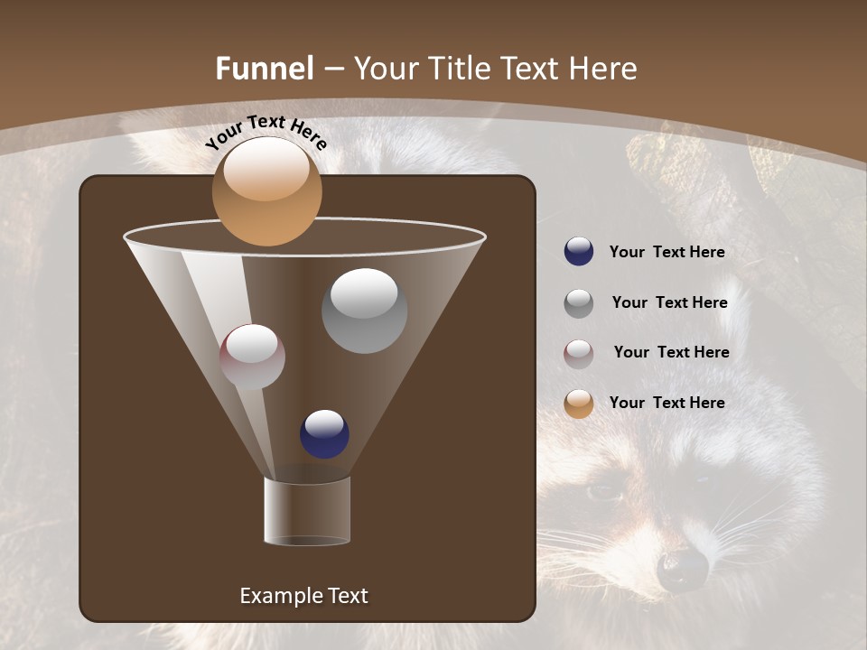 Scared Animal Omnivore PowerPoint Template