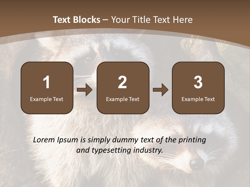 Scared Animal Omnivore PowerPoint Template