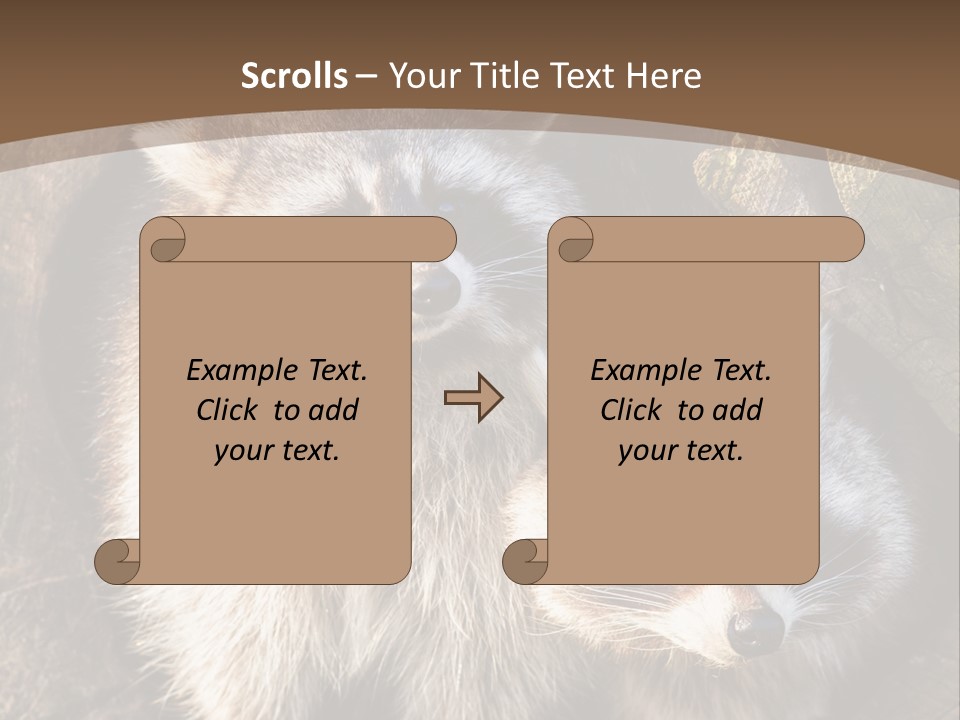 Scared Animal Omnivore PowerPoint Template