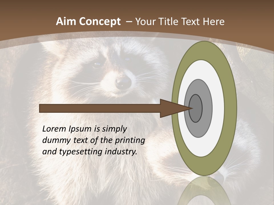 Scared Animal Omnivore PowerPoint Template