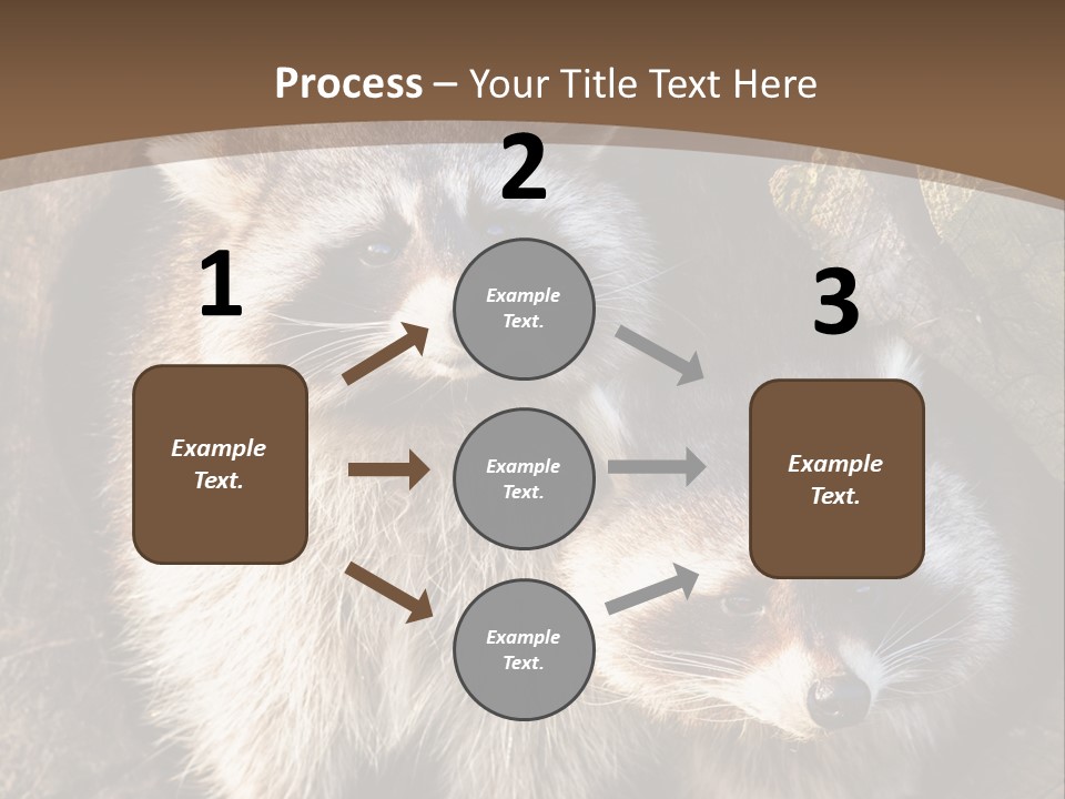 Scared Animal Omnivore PowerPoint Template