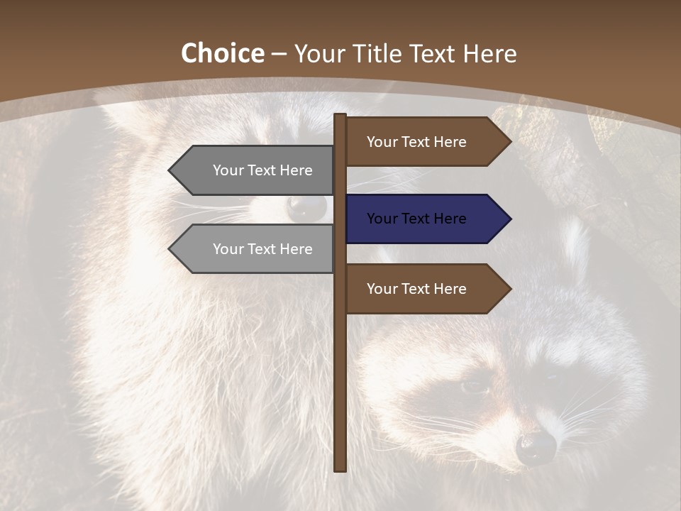 Scared Animal Omnivore PowerPoint Template