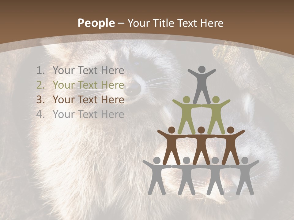 Scared Animal Omnivore PowerPoint Template