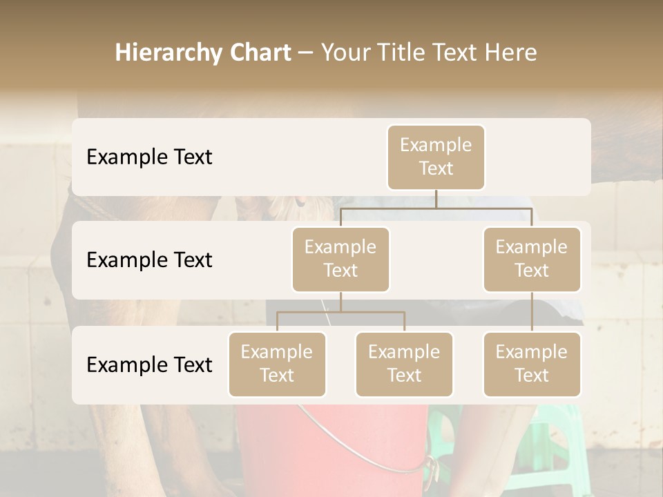 Nipple Milk Maid Woman PowerPoint Template