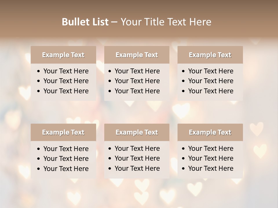 Blur Bright Light PowerPoint Template