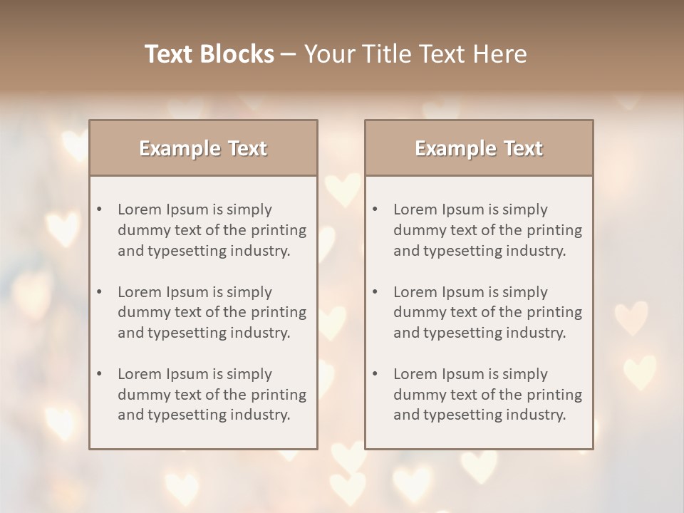 Blur Bright Light PowerPoint Template