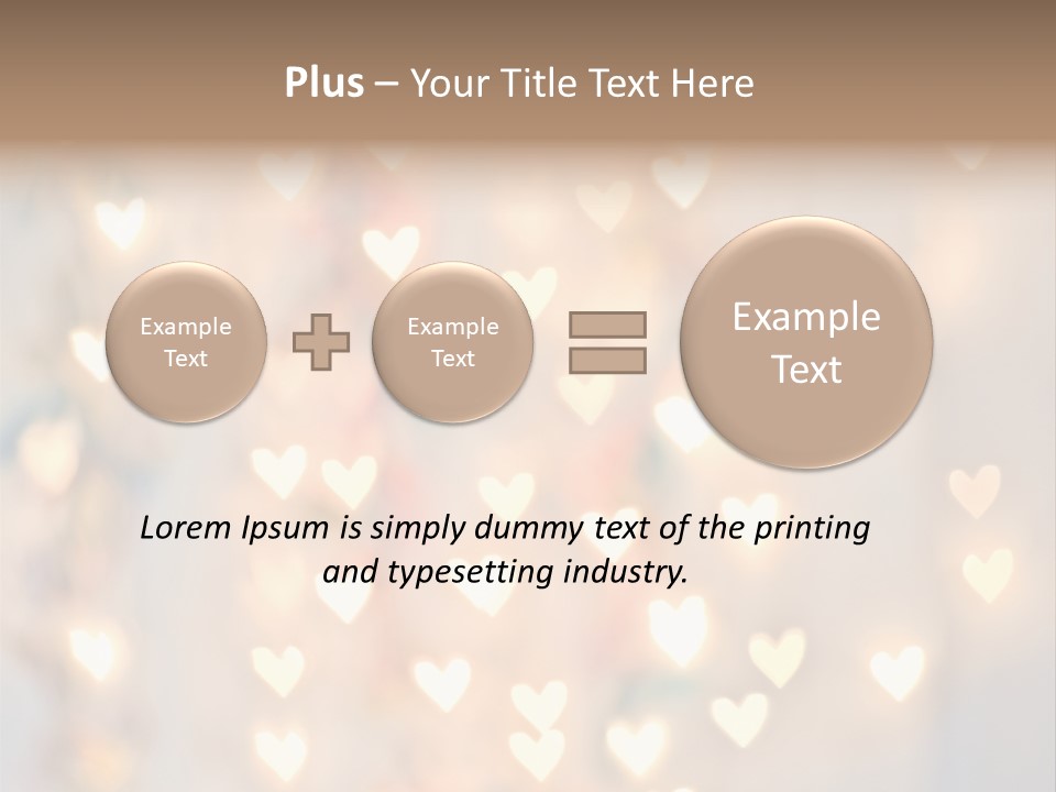 Blur Bright Light PowerPoint Template