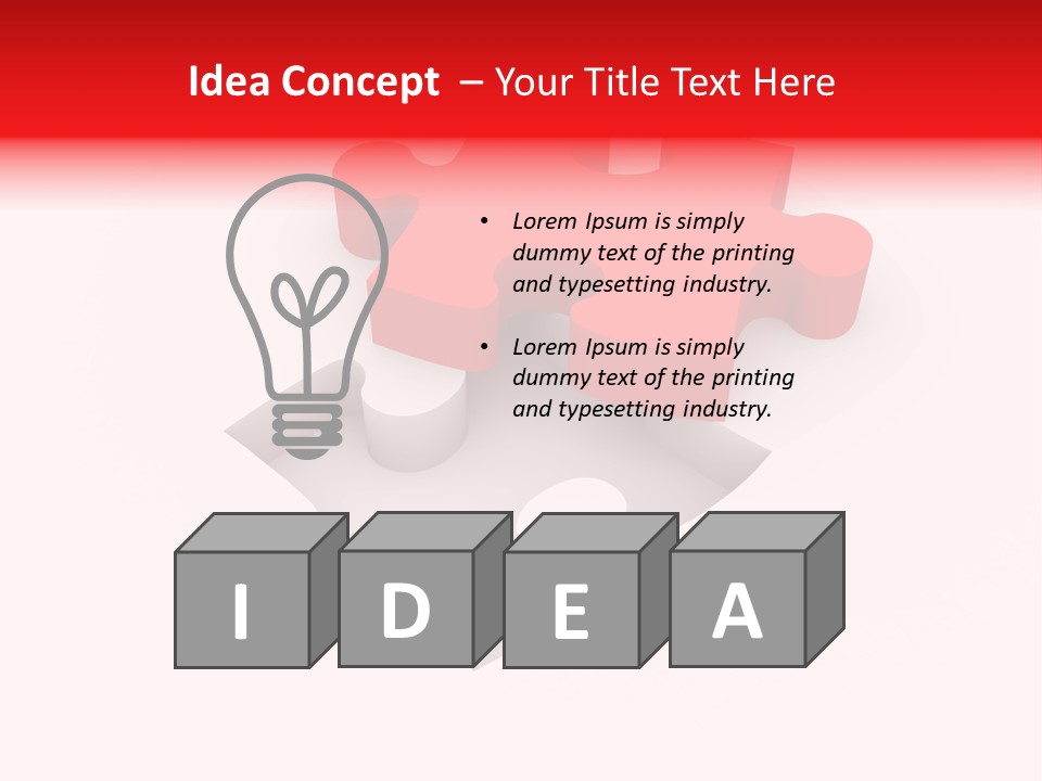 Individual Creative Object PowerPoint Template