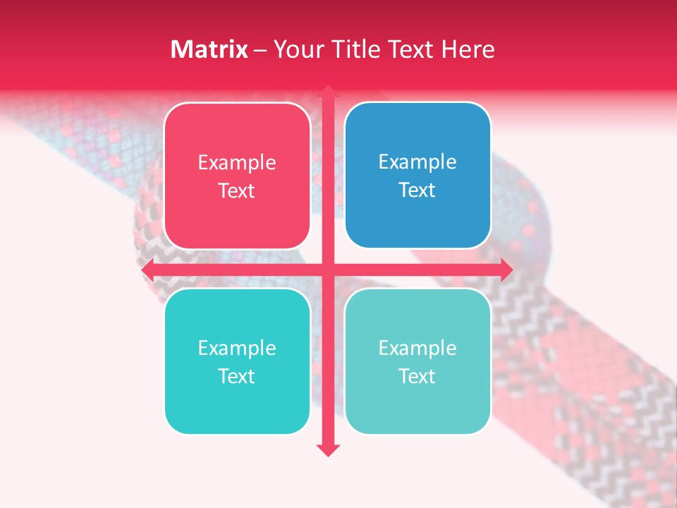 Celebration Tie Up Knotting PowerPoint Template