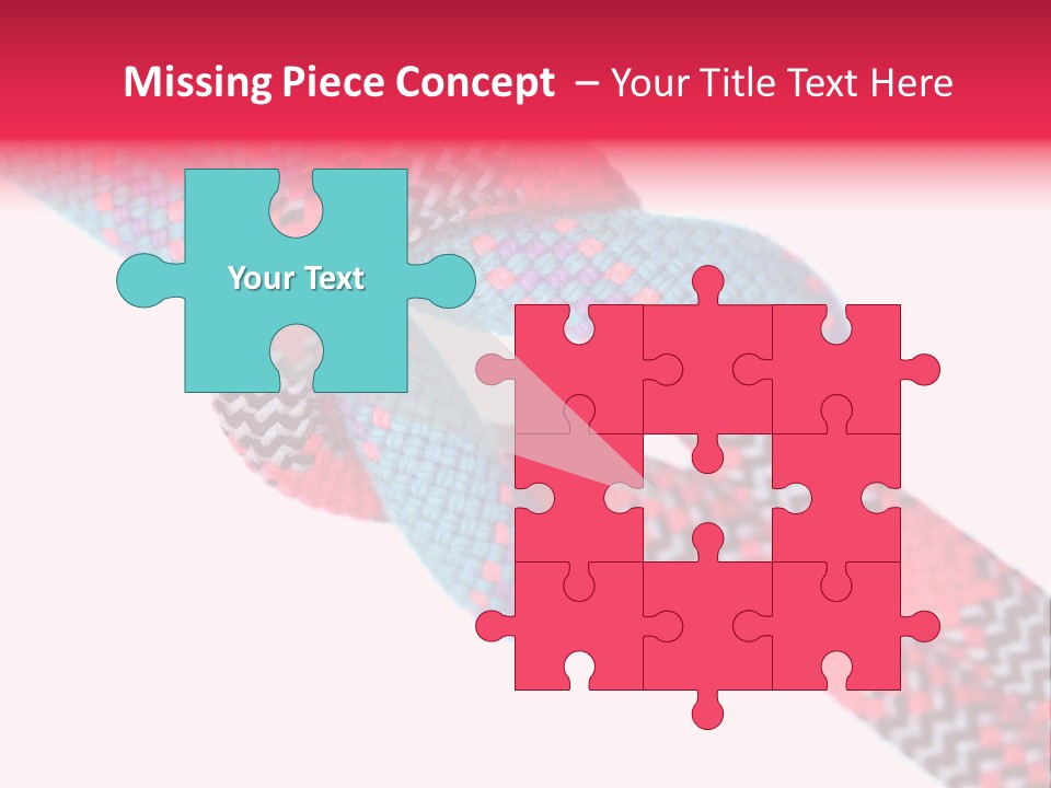 Celebration Tie Up Knotting PowerPoint Template