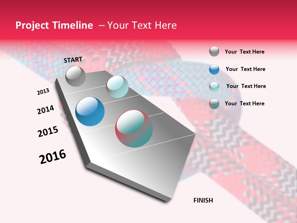 Celebration Tie Up Knotting PowerPoint Template