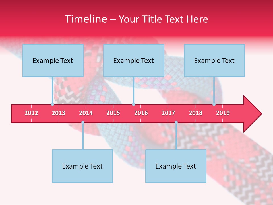 Celebration Tie Up Knotting PowerPoint Template