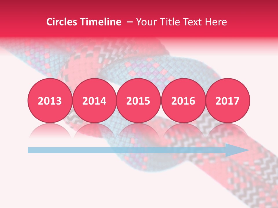 Celebration Tie Up Knotting PowerPoint Template