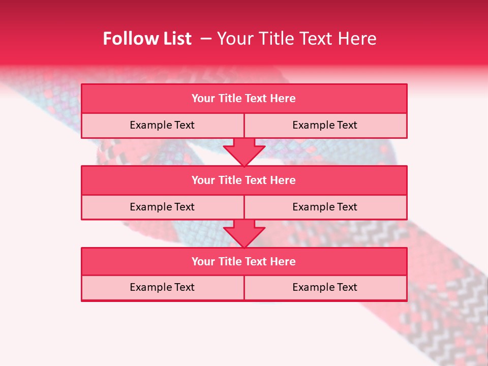 Celebration Tie Up Knotting PowerPoint Template