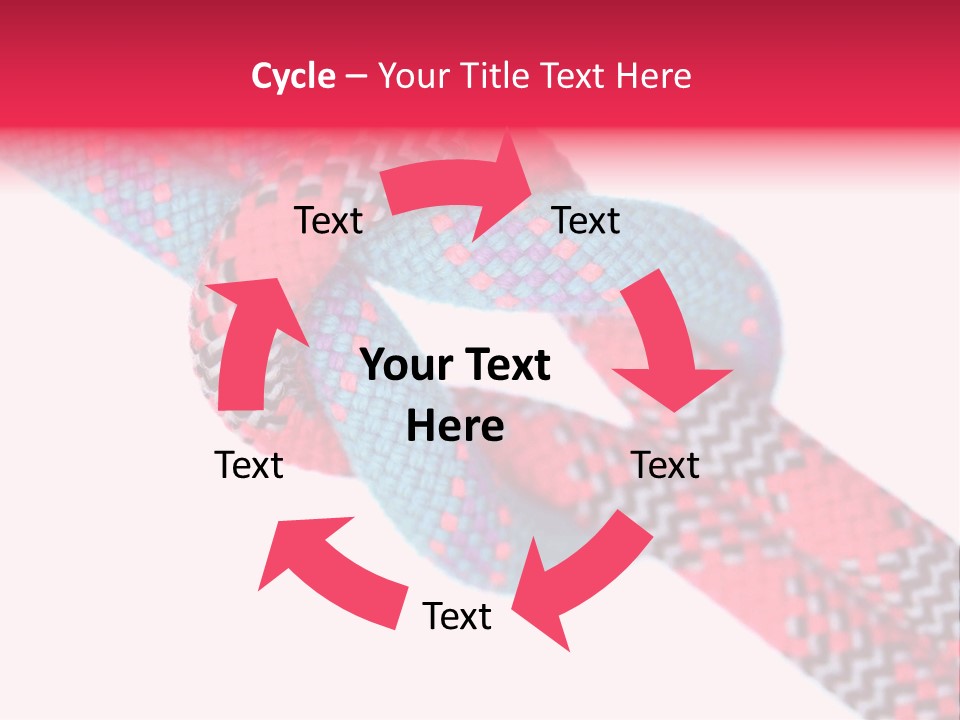 Celebration Tie Up Knotting PowerPoint Template