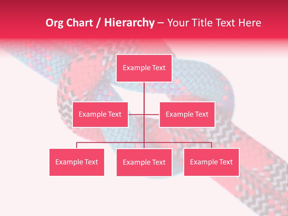 Celebration Tie Up Knotting PowerPoint Template
