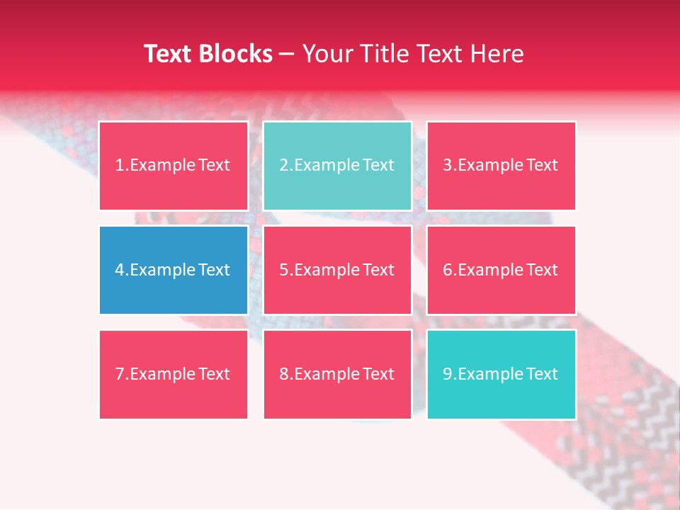 Celebration Tie Up Knotting PowerPoint Template