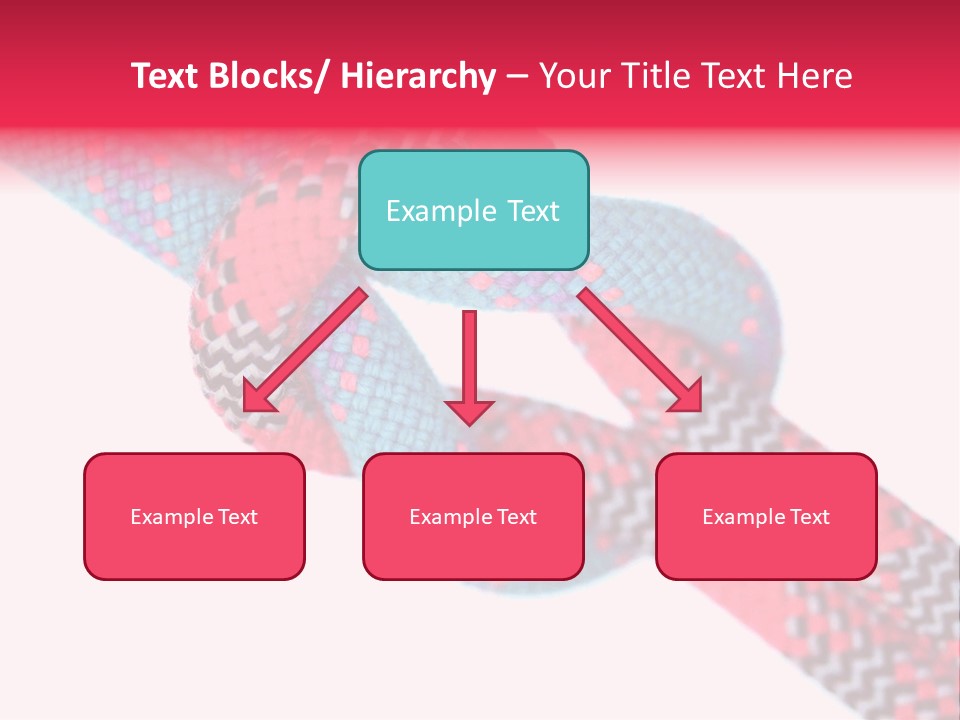 Celebration Tie Up Knotting PowerPoint Template