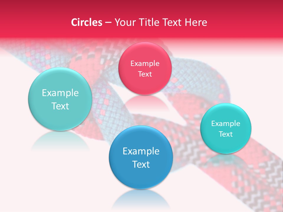 Celebration Tie Up Knotting PowerPoint Template