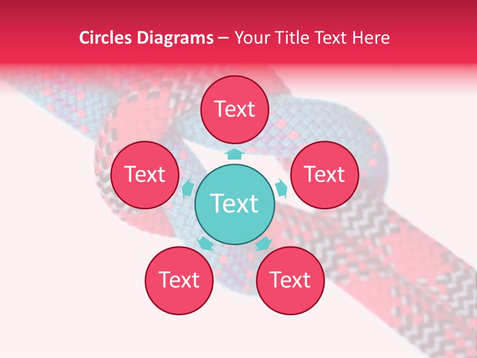 Celebration Tie Up Knotting PowerPoint Template