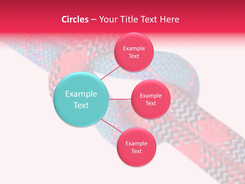 Celebration Tie Up Knotting PowerPoint Template