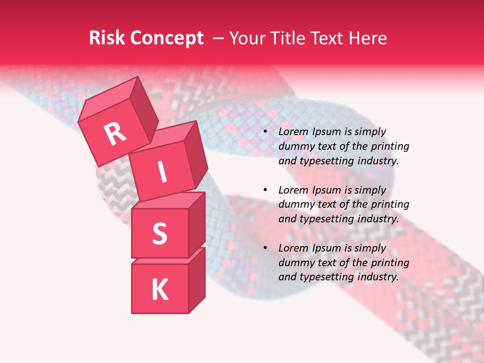 Celebration Tie Up Knotting PowerPoint Template