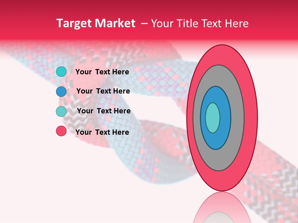 Celebration Tie Up Knotting PowerPoint Template