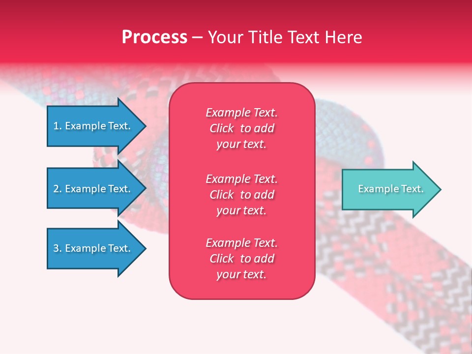 Celebration Tie Up Knotting PowerPoint Template
