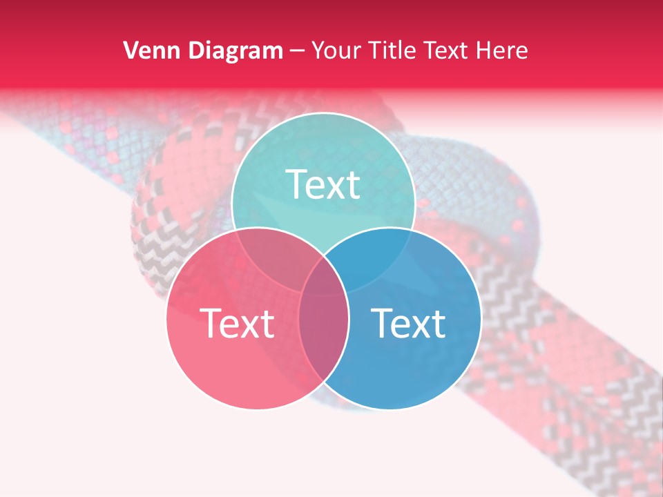 Celebration Tie Up Knotting PowerPoint Template