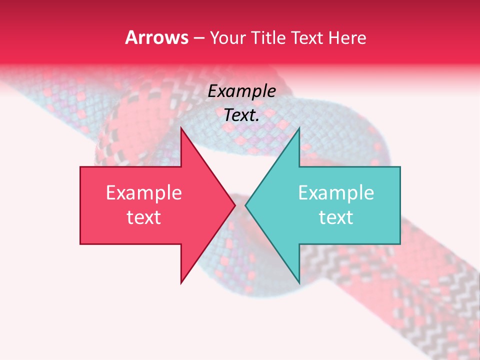 Celebration Tie Up Knotting PowerPoint Template