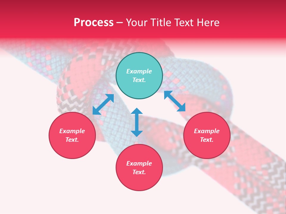 Celebration Tie Up Knotting PowerPoint Template