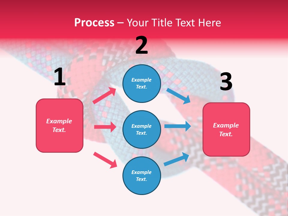 Celebration Tie Up Knotting PowerPoint Template
