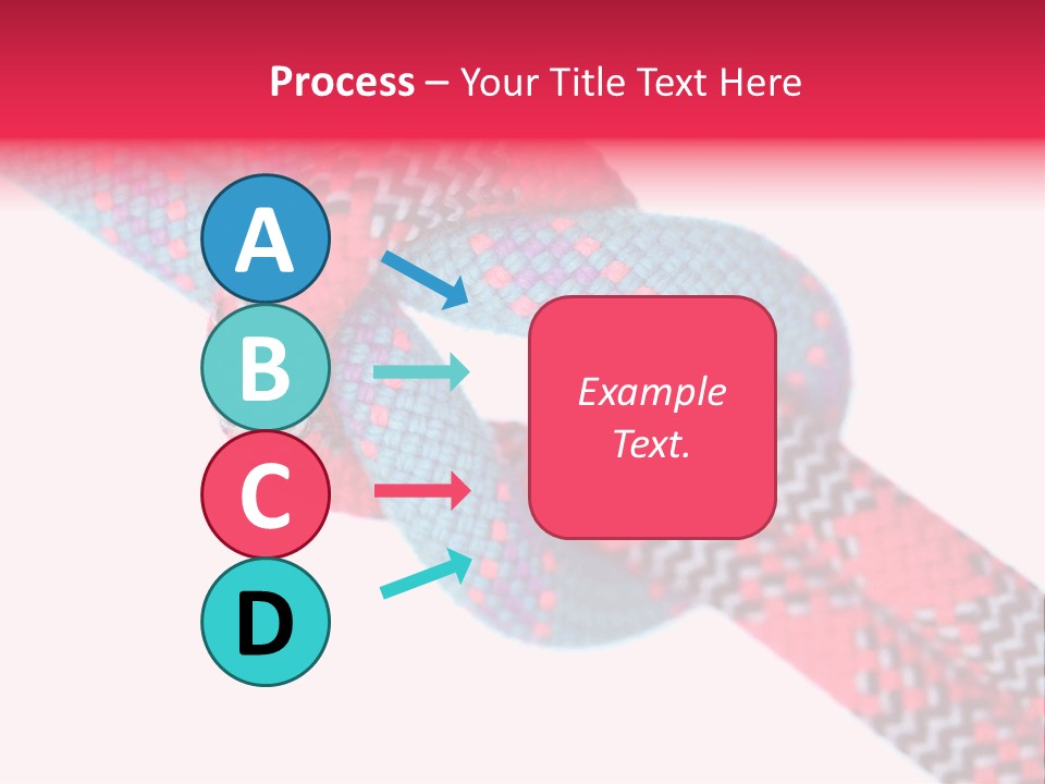 Celebration Tie Up Knotting PowerPoint Template