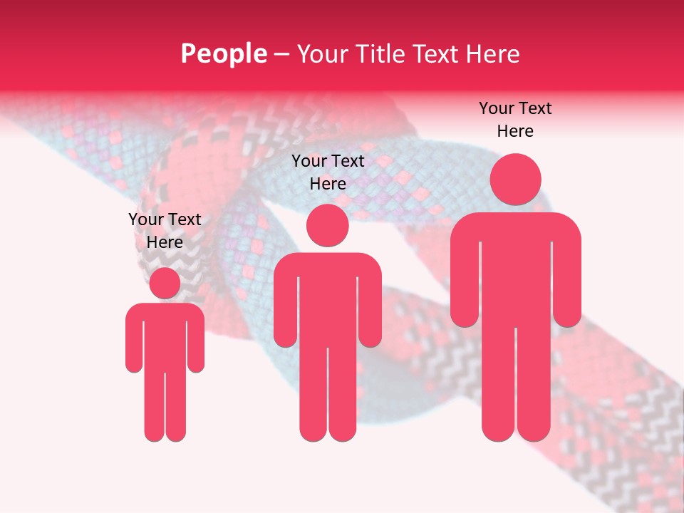 Celebration Tie Up Knotting PowerPoint Template