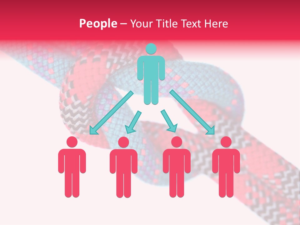 Celebration Tie Up Knotting PowerPoint Template